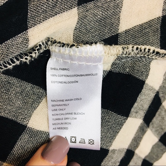 Isabella Sinclair XS Plaid Gingham Wrap Dress d907 - Picture 6 of 7